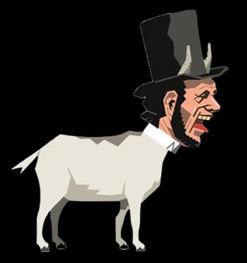 Abraham Lincoln goat